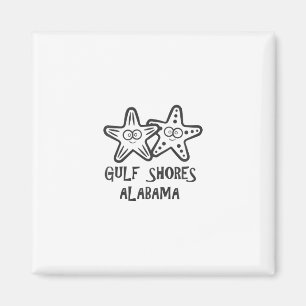 Aimant Enfants Mignons Gulf Shores Alama Vacances Filles