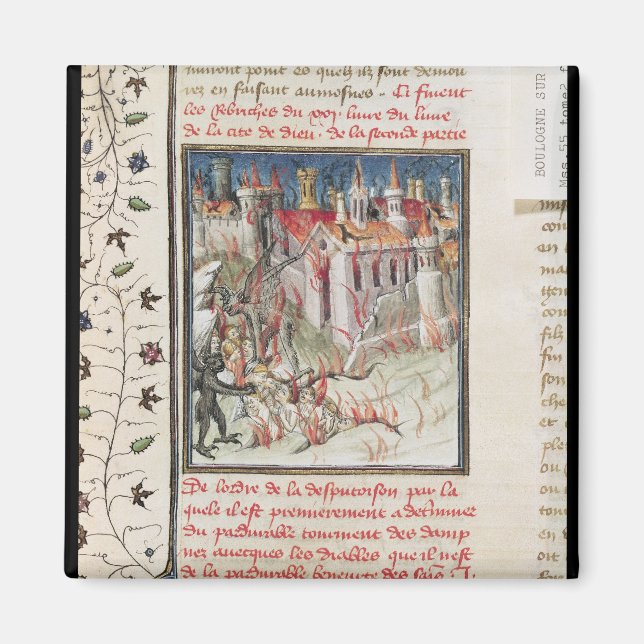 Aimant Enfer, de 'De Civitate Dei' par St. Augustine (Devant)