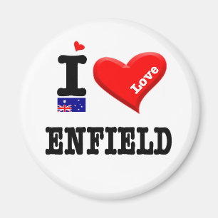 Aimant ENFIELD - I Love