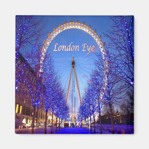 Aimant ENG078 EYE LONDRES, Angleterre, Europe, Fridge