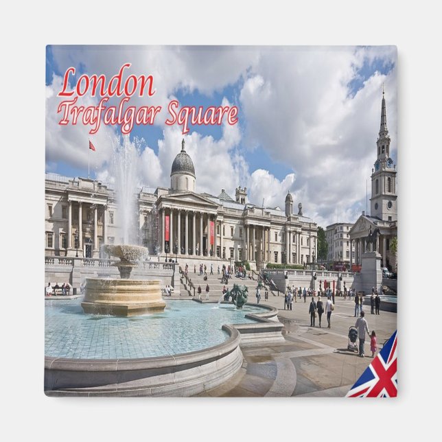 Aimant ENG087 LONDON LA ROYAL ALBERT HALL, Réfrigérateur (Devant)