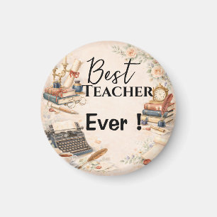 Aimant English Teacher Thank You Gift End of School Year
