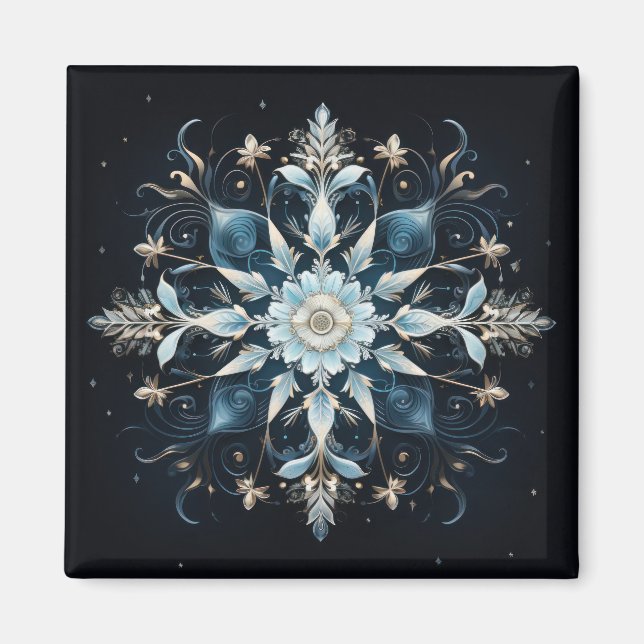 Aimant Énigme de neige de Darkworld (Devant)