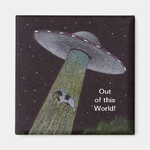 Aimant Enlèvement d'Aliens