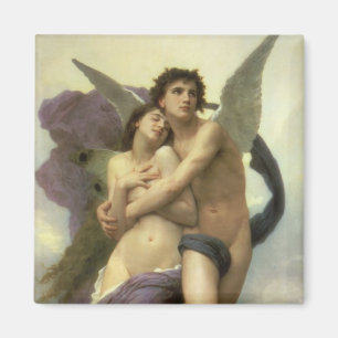 Aimant Enlèvement de Psyché par Bouguereau