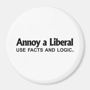 Aimant Ennuyez un libéral - employez les faits et la