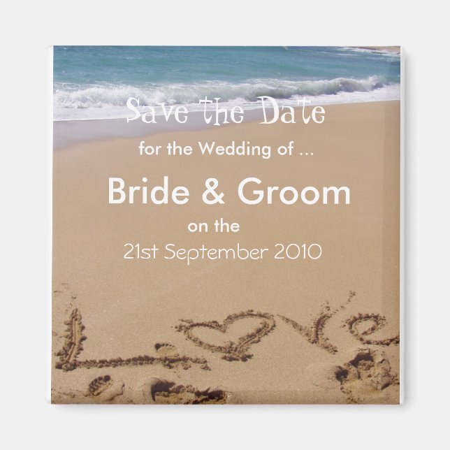 Aimant Enregistrer la date (Devant)