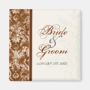 Aimant Enregistrer la date, l'anniversaire d'amour Mariag