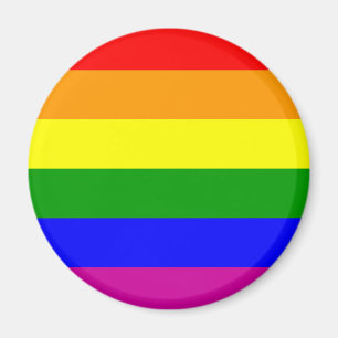 Aimant Enregistrer la date/Mariage/Gay pride Rainbow