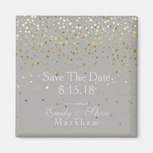 Aimant Enregistrer La Date Petite Golden Stars Magnet-Gre