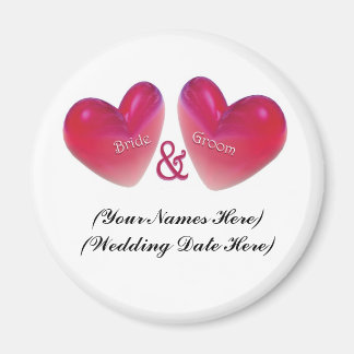 Aimant Enregistrer l'aimant du coeur de la date