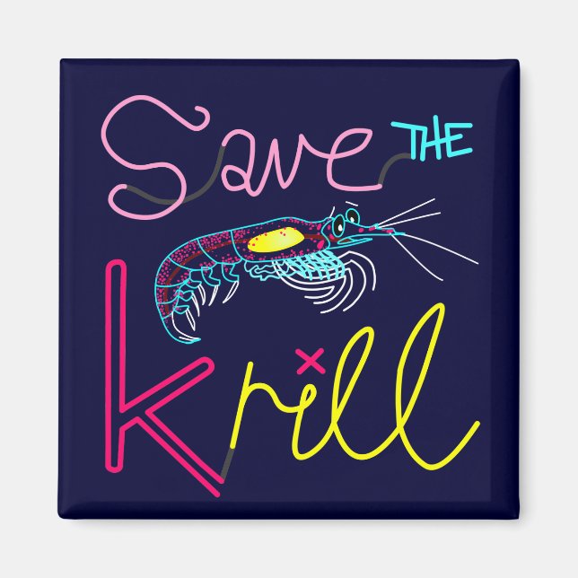 Aimant Enregistrer l'aimant Krill (Devant)