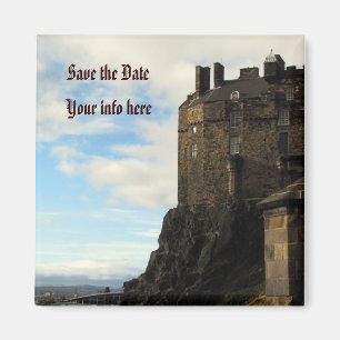 Aimant Enregistrer le château de la date