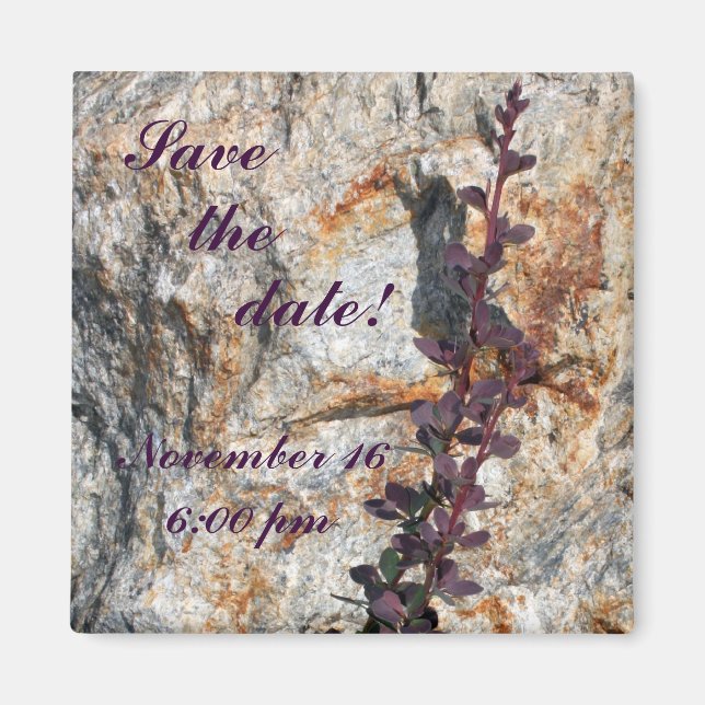 Aimant Enregistrez La Date ! (Devant)