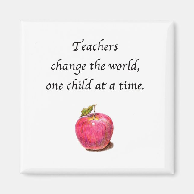 Aimant enseignant (Devant)