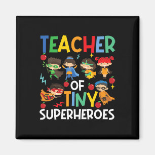 Aimant Enseignant de super-héros minuscules Funny Teach 1