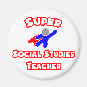 Aimant Enseignant des super études sociales