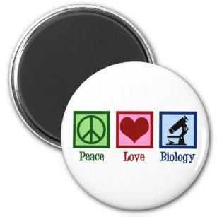 Aimant Enseignant en biologie de l'amour pour la paix