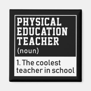 Aimant Enseignant en éducation physique Définition P.E.