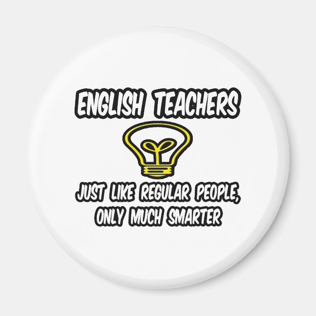 Aimant Enseignants Anglais...Comme Des Gens Ordinaires, P (Devant)