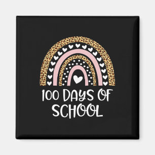 Aimant Enseignants du 100e jour d'école 100 jours plus in