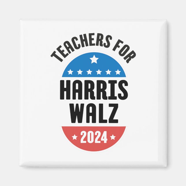 Aimant Enseignants pour Harris Wheimer 2024  (Devant)