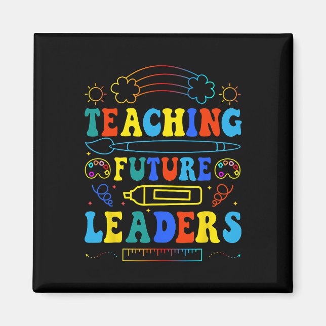 Aimant Enseigner aux futurs leaders Prof cool retour à l' (Devant)