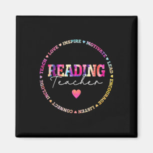 Aimant Enseigner L'Amour Inspirer Lecture Professeur Tie