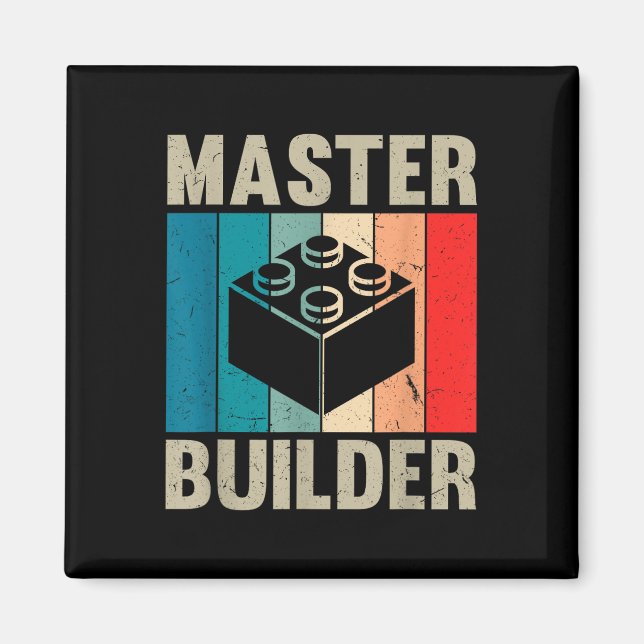 Aimant Ensemble de blocs de construction Master Builder R (Devant)