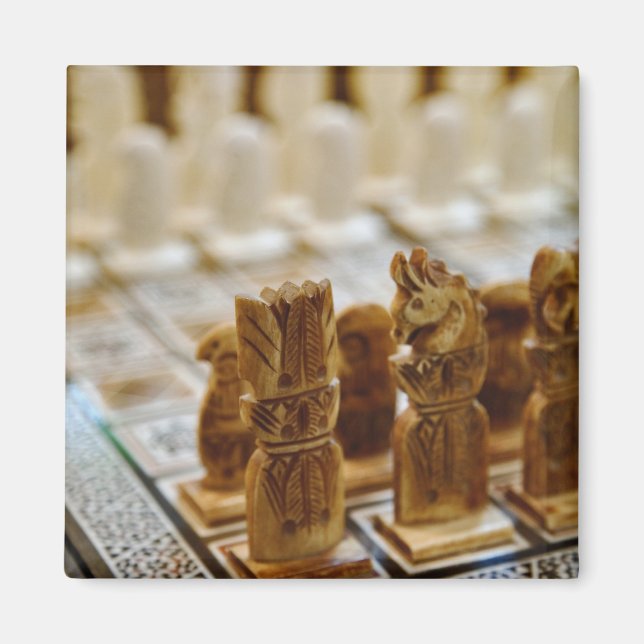 Aimant Ensemble d'échecs à vendre, Khan el Khalili Bazaar (Devant)