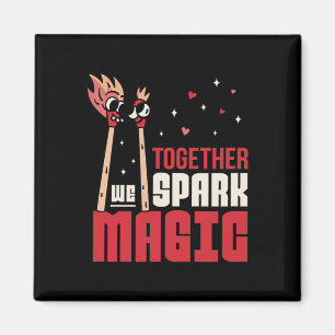 Aimant Ensemble, nous déclenchons l'amour du couple magiq
