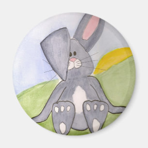 Aimant ensoleillé de lapin