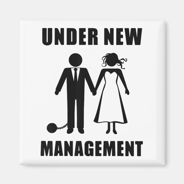 Aimant Enterrement de vie de garçon du marié EVG Mariage  (Devant)