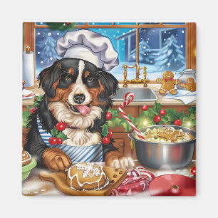 Aimant Entlebucher Mountain Holiday Baking : Festif