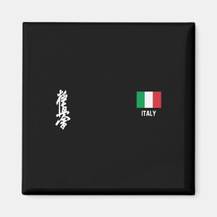 Aimant Entraînement au Dojo de Karaté Kyokushinkai Italie