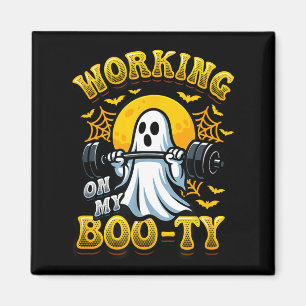 Aimant Entraînement drôle d'Halloween salle de sport fant