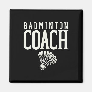 Aimant Entraîneur de badminton Joueur de badminton Navett