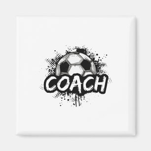 Aimant Entraîneur de football pour hommes et femmes maill
