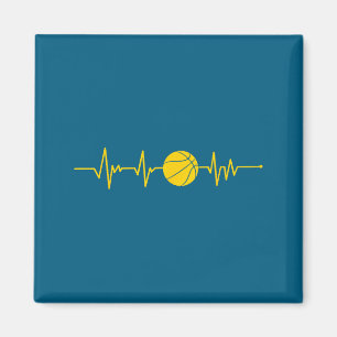 Aimant Entraîneur de joueur de basket-ball Fan Design de 
