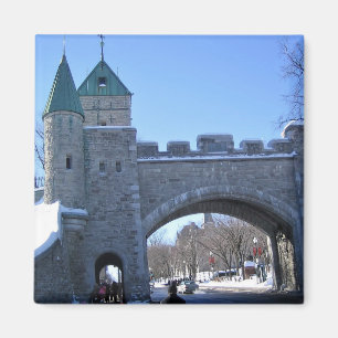 Aimant Entrée du Vieux-Québec, Québec, Canada