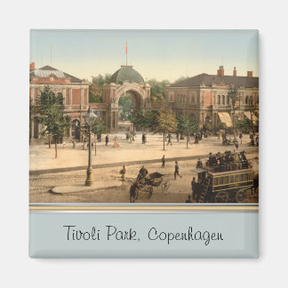Aimant Entrée personnalisée du parc Tivoli Copenhague