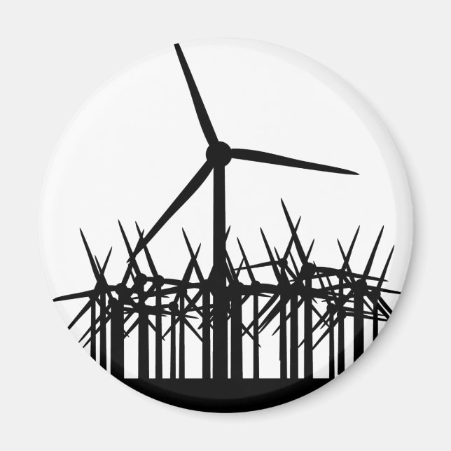 Aimant environnement d'énergie éolienne (Devant)