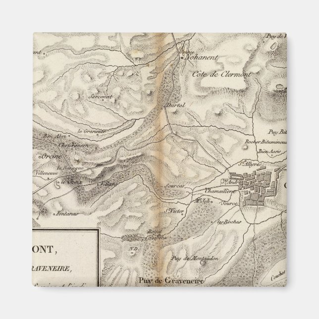 Aimant Environs de Clermont (Devant)