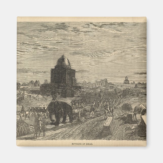 Aimant Environs de Delhi, 1857 (Devant)