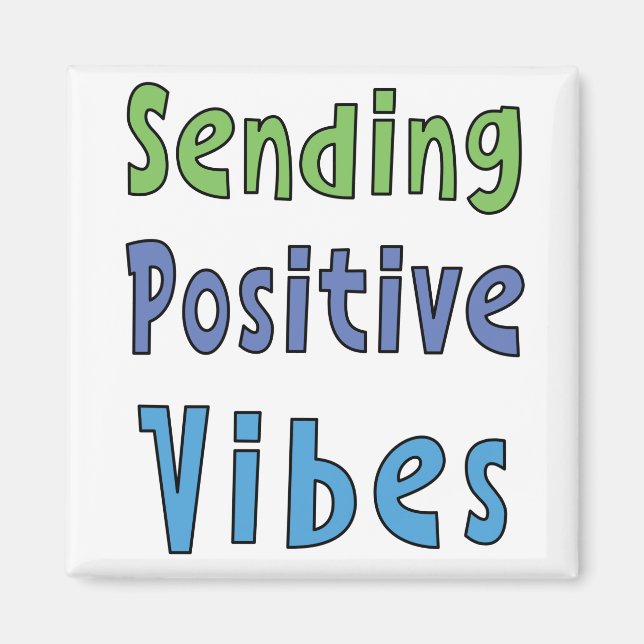 Aimant Envoi de vibrations positives  (Devant)