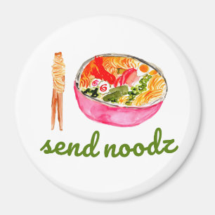 Aimant Envoyez le noodz