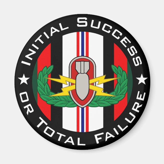 Aimant EOD en couleur OEF ISoTF (Devant)