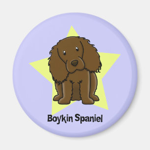 Aimant Épagneul de Boykin d'étoile de Kawaii