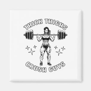 Aimant Épais cuisses Les Gars Drôle Gym Entraînement Body