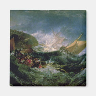Aimant Épave de Joseph Mallord William Turner   d'un